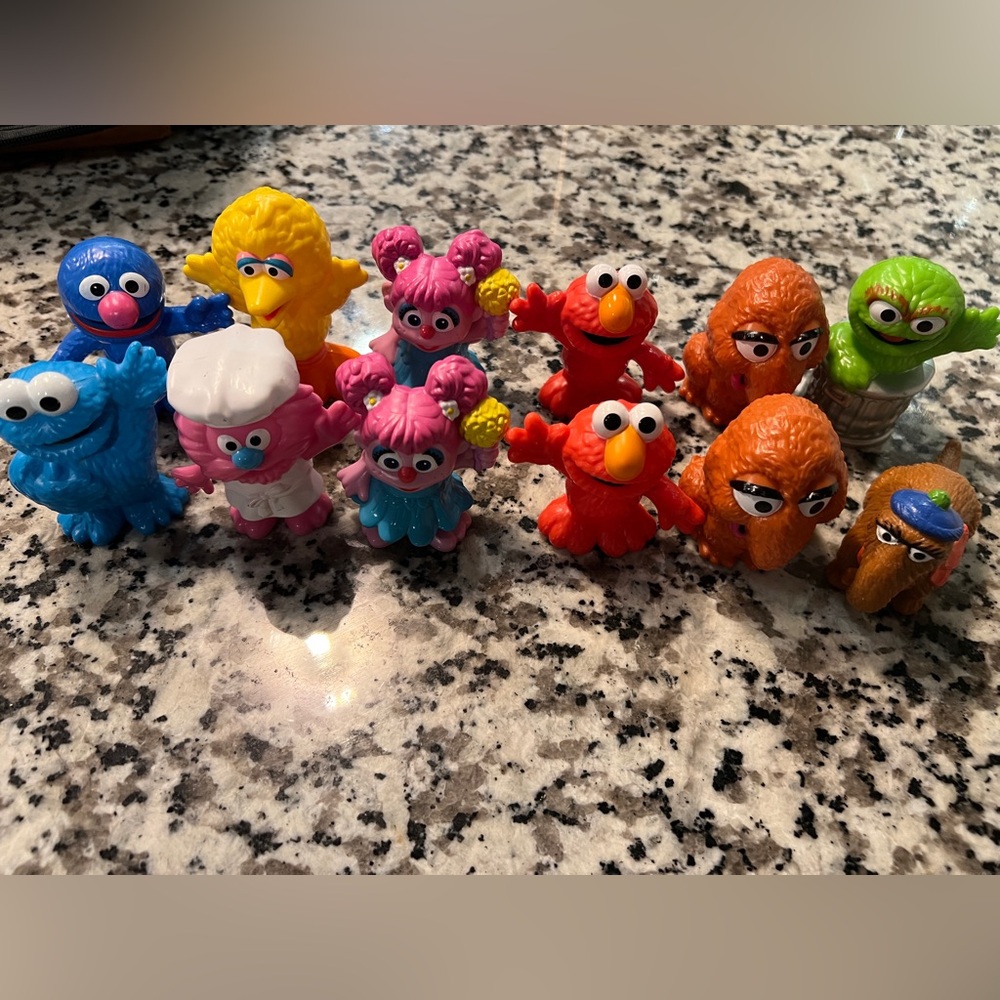 Sesame Street 3" Figures toys